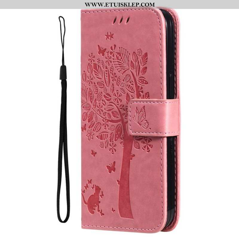 Etui Folio do Xiaomi 12T / 12T Pro Kot Pod Drzewem